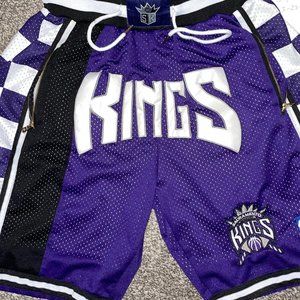 Just Don Sacremento Kings Team Shorts